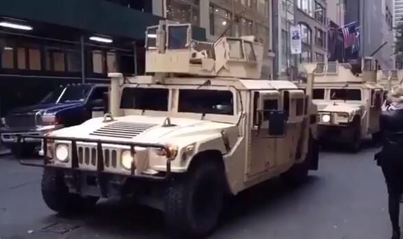 「美军」美军突然大举进军纽约市区抗击疫情 却把居民们吓够呛