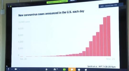 钟南山@钟南山：疫情“震中”可能转移到美国了