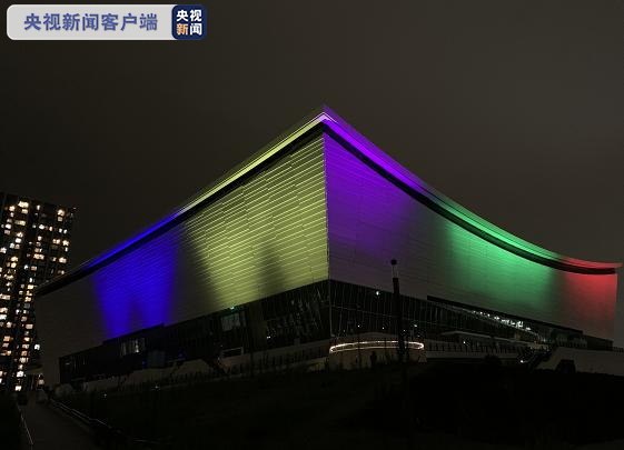 东京奥运|东京奥运标志性场馆亮灯迎接奥运会倒计时一周年