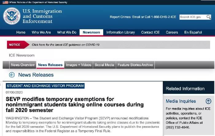 美国政府|美国政府推动重启又出“新招” 这次“中招”的是留学生