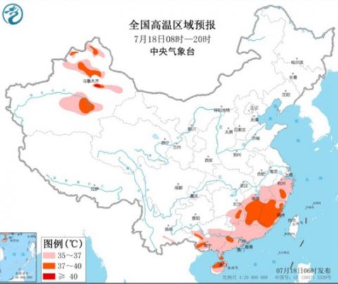 广西强降雨|长江流域强降雨周末不停歇 8省区高温持续