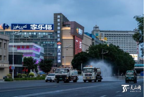 乌鲁木齐公交|乌鲁木齐：连续7天对城区全面进行消毒作业