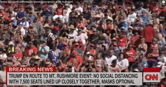 特朗普美国目前正在遭受的，是“特朗普瘟疫”