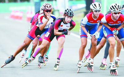 郭丹夺女子20公里轮滑亚军希望带动更多选手