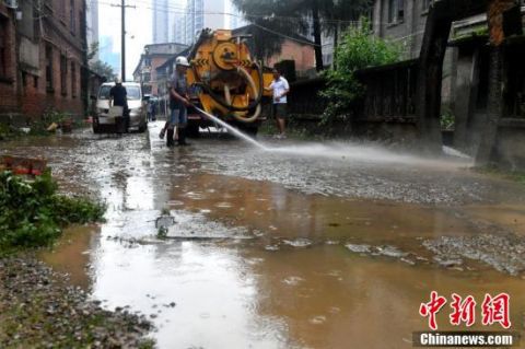 暴雨|福建暴雨：邵武市城区多处发生严重内涝