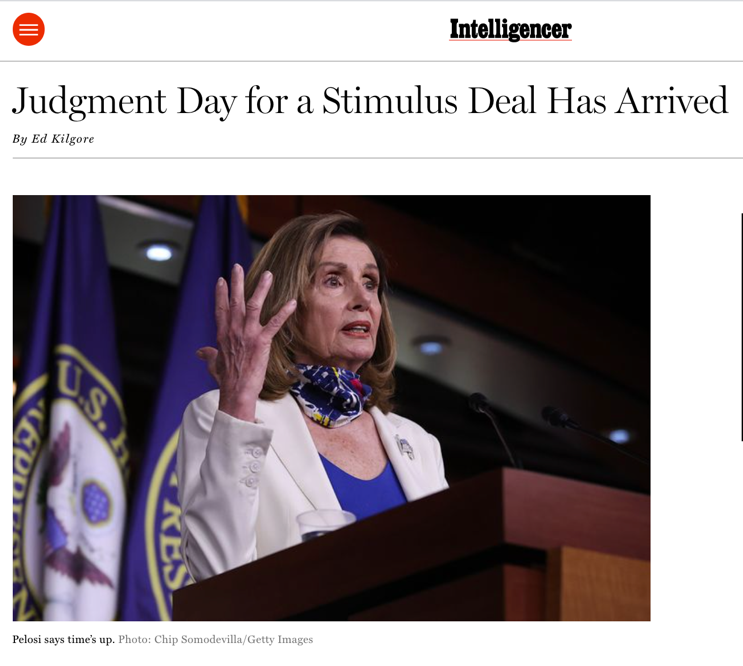 |24小时倒计时！美纾困法案谈判艰难，各方博弈进入临界时刻