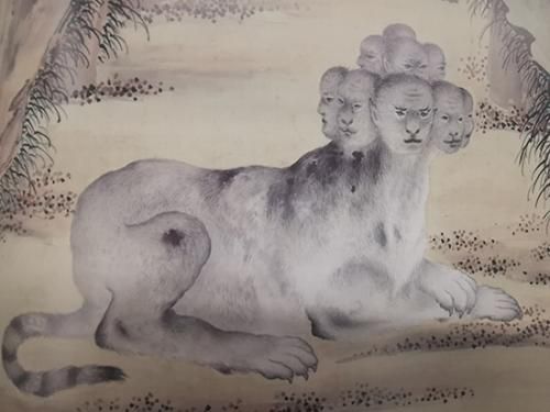 《给孩子的清宫兽谱》中的开明兽.