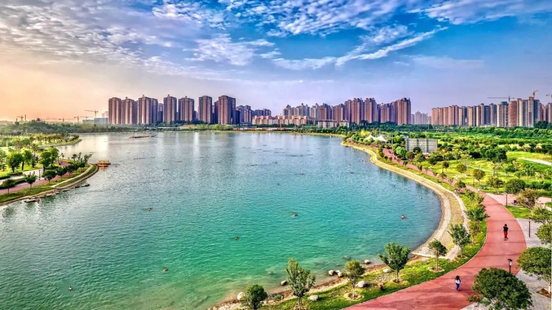 大美许昌俯瞰莲城