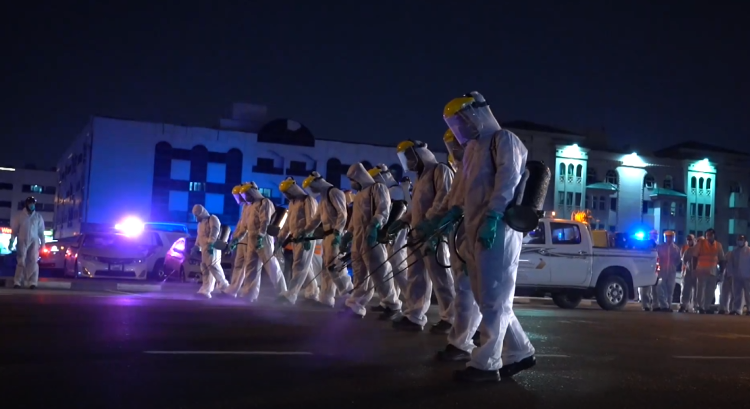 疫情：阿联酋疫情观察：国家消毒计划进行时 全民居家隔离