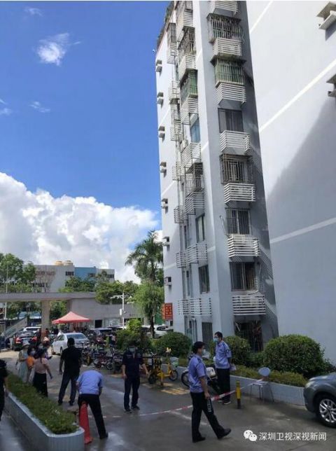 |确诊港籍货车司机居留小区已连夜开展核酸检测 40余户居民隔离观察！