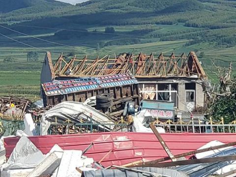 庄稼|黑龙江密山一地遭龙卷风袭击！68户民房受损，1590亩庄稼受灾
