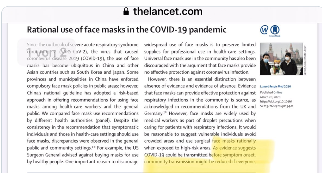 【口罩】戴不戴口罩这件事 西方媒体和学者终于看不下去了