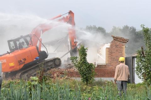 海淀|明代古刹遗址周边发现违建，海淀城管开拆！