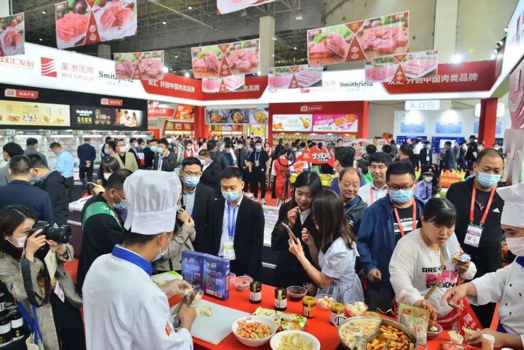 漯河双汇又在食博会上抢镜头了