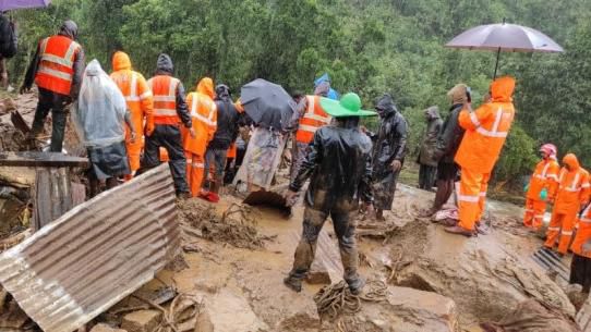 蒙纳|印度喀拉拉邦蒙纳茶园滑坡死亡人数升至43人 预计暴雨还将持续