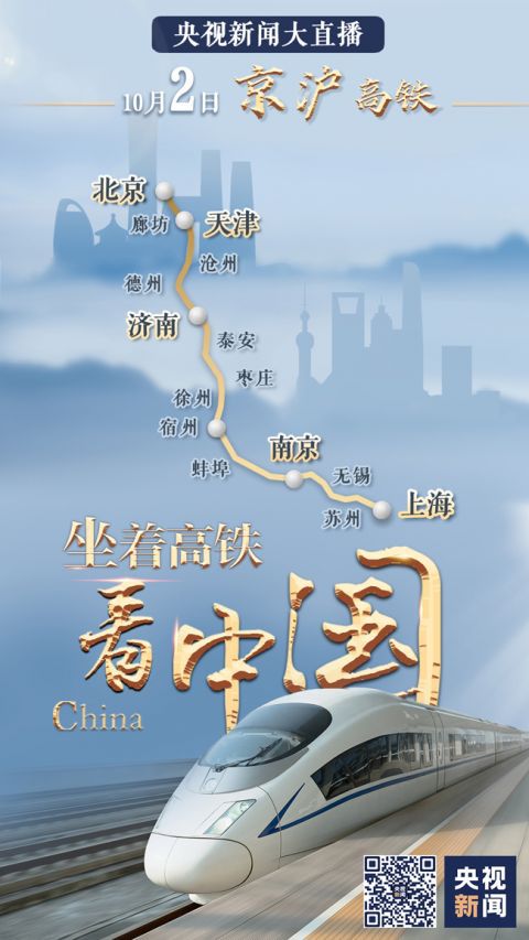 高铁开通|祖国那么大！我们都想去看看！八天八线，坐着高铁看中国