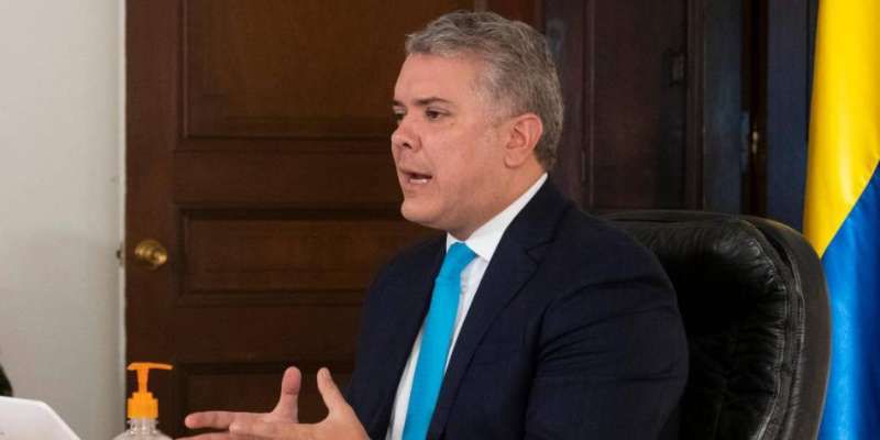 哥伦比亚|?哥伦比亚总统接受第五次新冠病毒检测 此前检测结果均为阴性