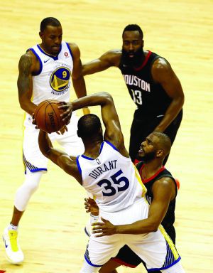 NBA西决:哈登赢了数据杜少笑到最后