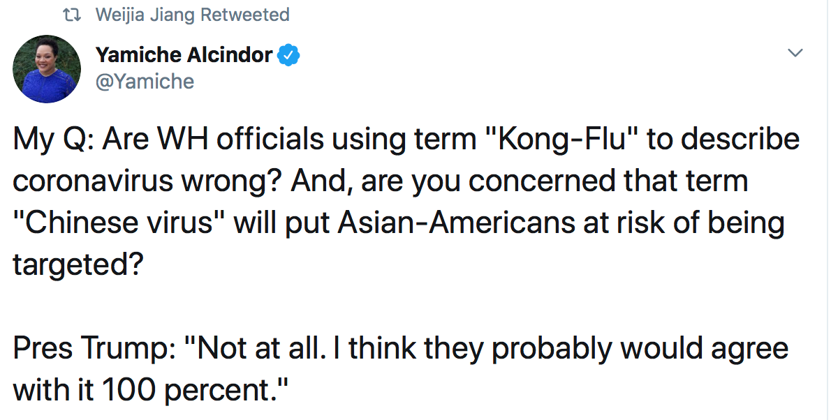 「特朗普」病毒无国界，美国政客污名化中国的做法不被世人接受