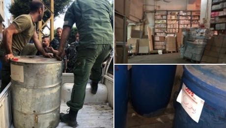 |黎巴嫩贝鲁特市政府对市区内仓库进行安全隐患排查