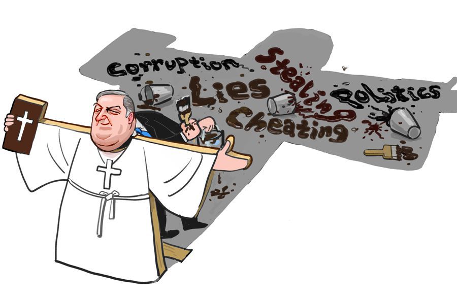 疫情一个以基督徒包装的虚伪政客