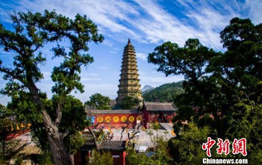 广胜寺景区，位于洪洞县城东北16公里霍山南麓，创建于东汉建和元年(公元147年)。洪洞县委宣传部供图