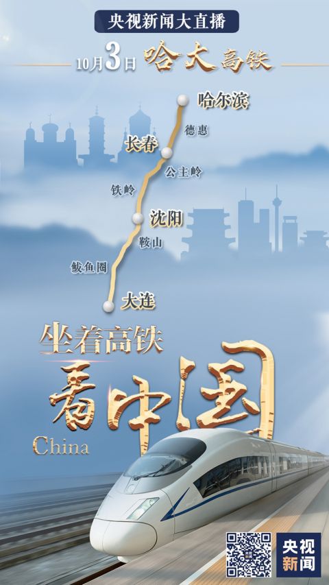 高铁开通|祖国那么大！我们都想去看看！八天八线，坐着高铁看中国