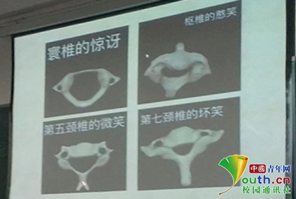 高校教师课堂上展示“颈椎表情包” 解剖课成了斗图课