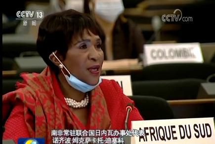 种族主义多国代表在联合国人权理事会发言 敦促美国消除种族主义