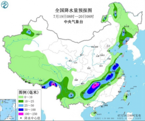 广西强降雨|长江流域强降雨周末不停歇 8省区高温持续