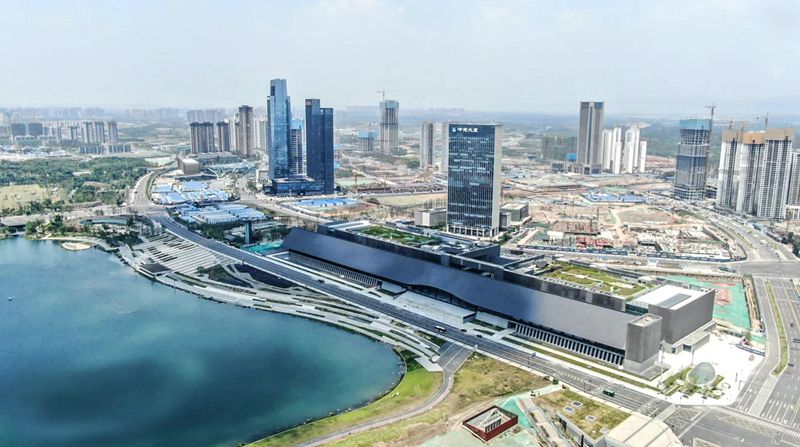 天府川蜀特色+成都元素 天府国际会议中心配套功能提升工程开工