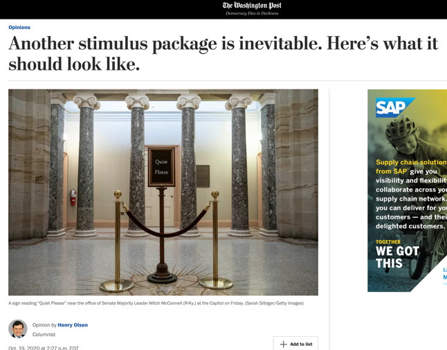 |24小时倒计时！美纾困法案谈判艰难，各方博弈进入临界时刻