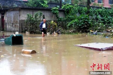 暴雨|福建暴雨：邵武市城区多处发生严重内涝