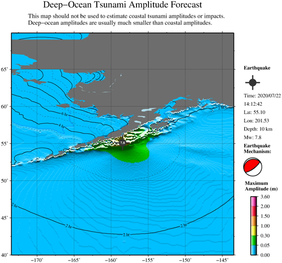 地震|美国阿拉斯加半岛海域发生7.8级地震 不会对我国沿岸造成灾害性影响