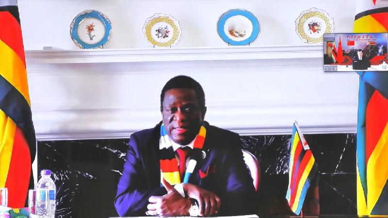 |津巴布韦总统再次高度评价中国助津抗疫