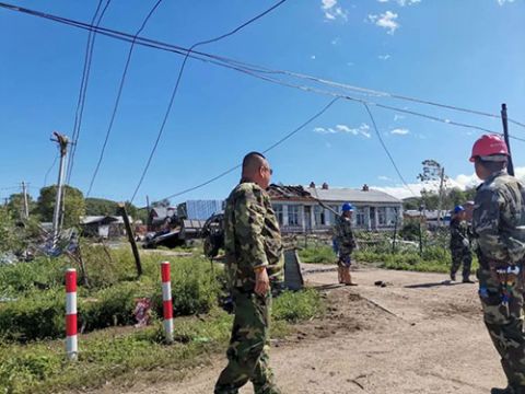 庄稼|黑龙江密山一地遭龙卷风袭击！68户民房受损，1590亩庄稼受灾