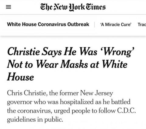 |美国平均每41人就有1人感染,前高官死里逃生称后悔不戴口罩