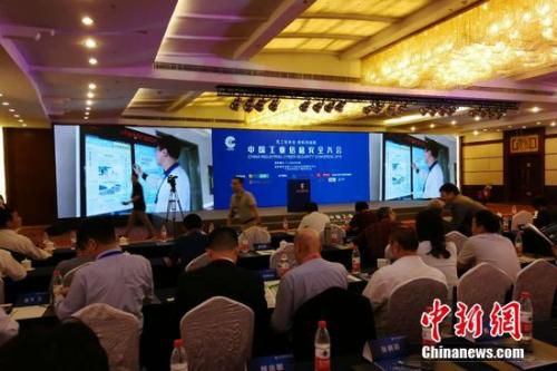 5月24日，首届中国工业信息安全大会在北京召开。 程春雨 摄