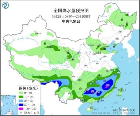 天气江南华南等地有较强降水 东北地区等地多阵雨天气