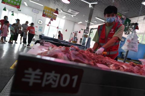 民生|新发地便民菜市场二期开业 主营猪牛羊肉 价格上浮不超批发10%