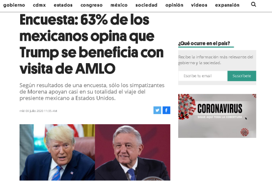 特朗普|美墨“蜜月期”迅速终结 特朗普自夸边境墙挡住了墨西哥疫情