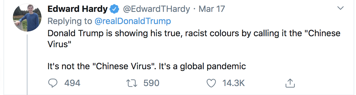 「特朗普」病毒无国界，美国政客污名化中国的做法不被世人接受