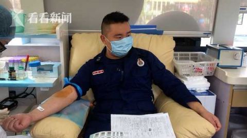 |消防员献血半途跑了？医护人员目瞪口呆 原来…