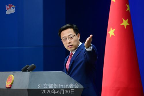 疫情外交部就美方涉港声明、印度封禁中国手机应用等答问