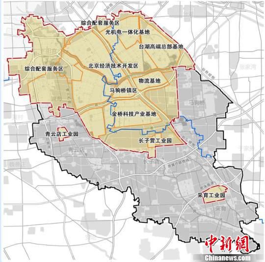 通州兩區6鎮的225平方公里