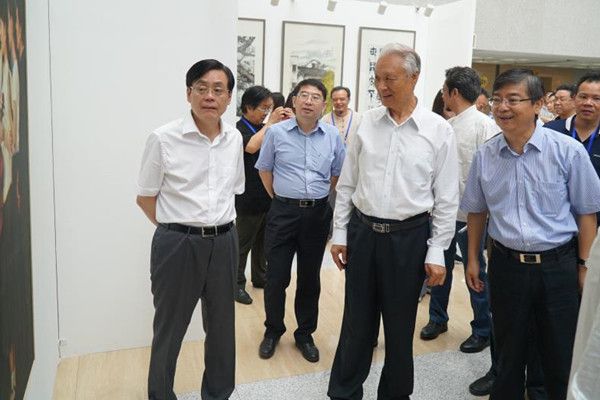 农工党中央举办纪念改革开放40周年美术作品