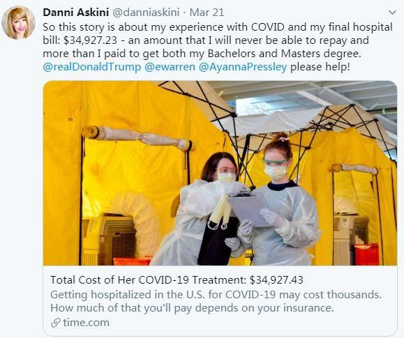 医疗病在美国：从新冠肺炎患者181页天价账单说起