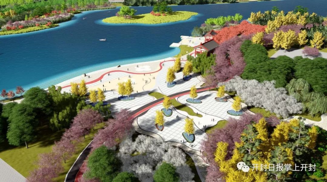 重磅开封西湖二期工程开工附高清效果图