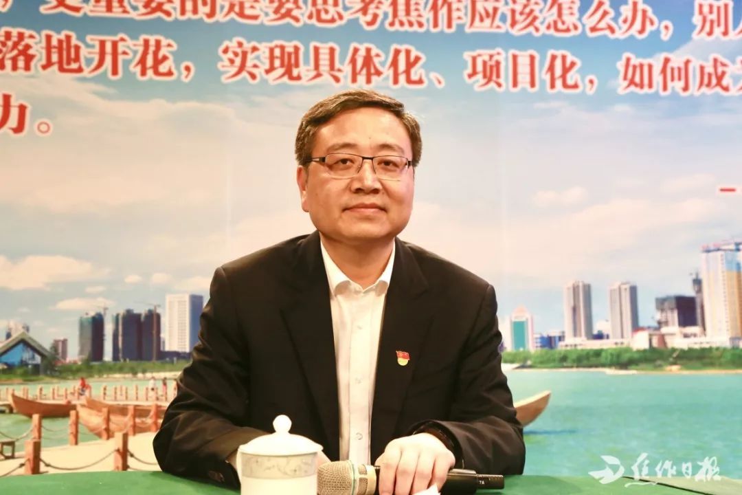 专访武陟县委书记秦迎军在郑焦深度融合中跑出高质量发展加速度