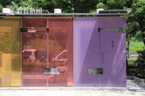 奇葩|日本公园出现透明厕所 好奇网友争相探秘试用